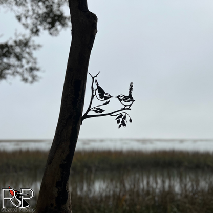 KISSING CAROLINA WRENS