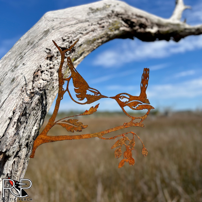 KISSING CAROLINA WRENS