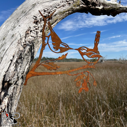 KISSING CAROLINA WRENS